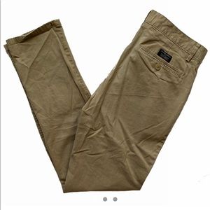 Banana Republic Tan Fulton Chinos (size 33x34)